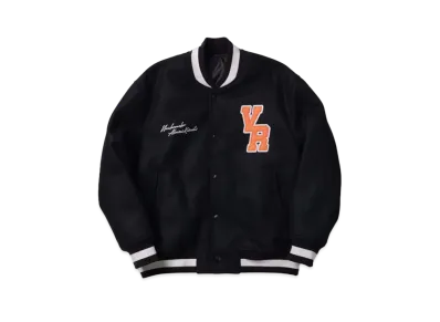 VAULTROOM Karubinacho Varsity Jacket "Black"