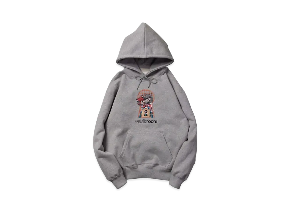 VAULTROOM VR x Karubinacho Hoodie "Gray"