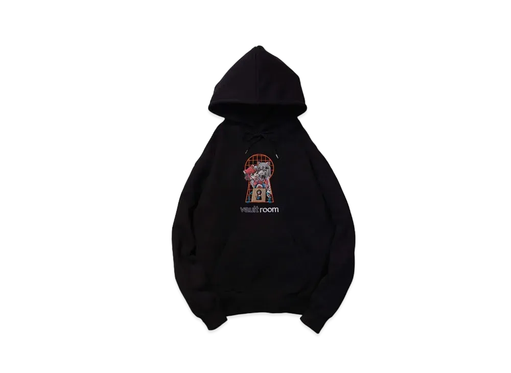 VAULTROOM VR x Karubinacho Hoodie "Black"