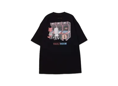 VAULTROOM VR x Karubinacho Tee "Black"
