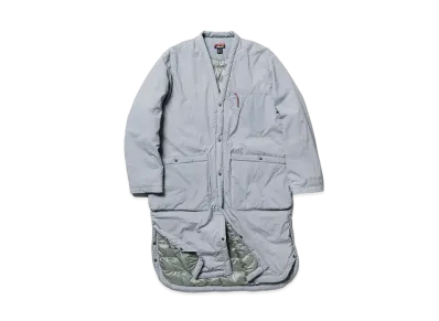 NANGA No Collar Soft Down Coat (Unisex) "Grey"