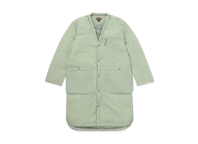 NANGA No Collar Soft Down Coat (Unisex) "Sage"