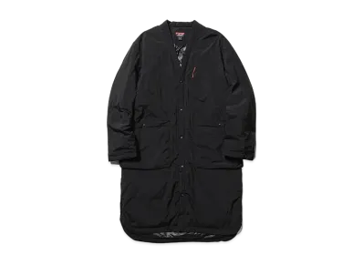 NANGA No Collar Soft Down Coat (Unisex) "Black"