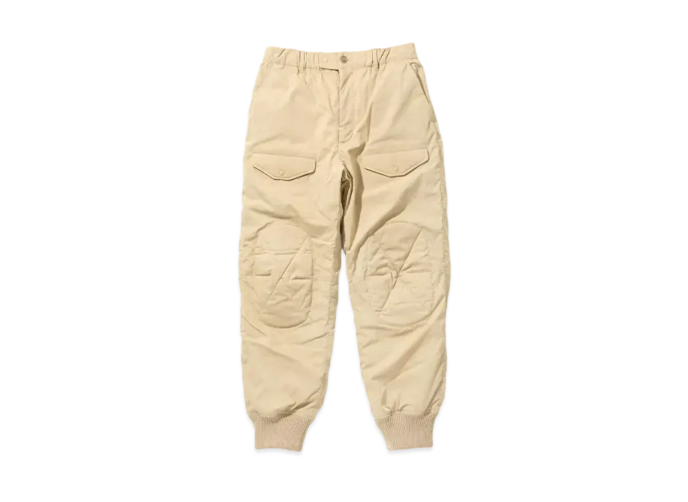 NANGA x ENGINEERED GARMENTS Air Borne Down Pants "Beige"