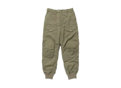 NANGA x ENGINEERED GARMENTS Air Borne Down Pants "Khaki"