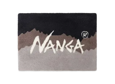 NANGA Ridgeline Gradation Rug "Black"