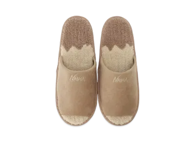 NANGA Ridgeline Gradation Room Shoes "Beige"