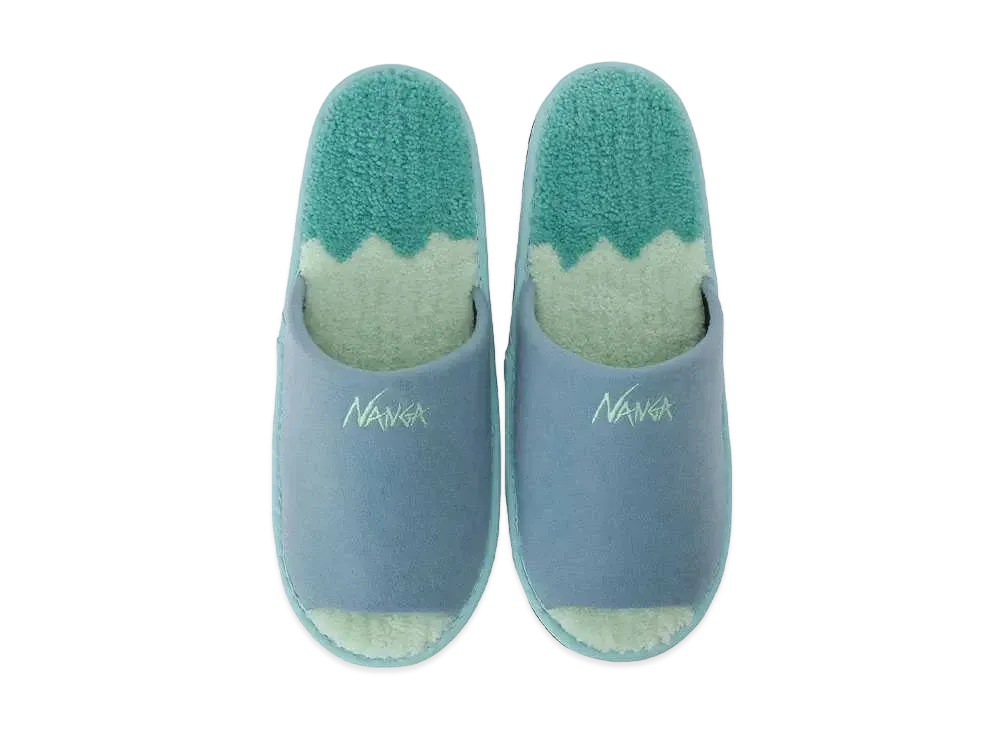 NANGA Ridgeline Gradation Room Shoes "Aqua"