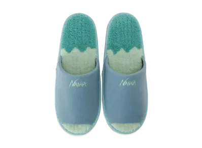 NANGA Ridgeline Gradation Room Shoes "Aqua"