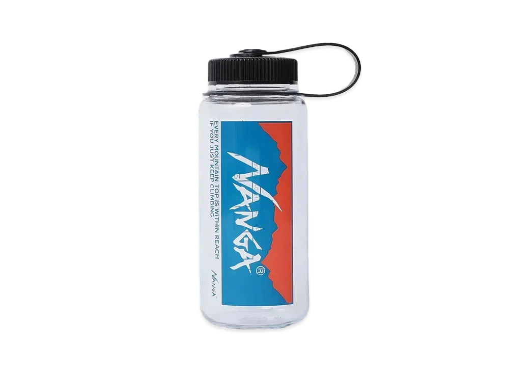 NANGA x NALGENE Box Logo Classic 0.5L Bottle "Clear"