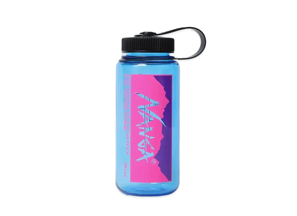 NANGA x NALGENE Box Logo Classic 0.5L Bottle "Blue"