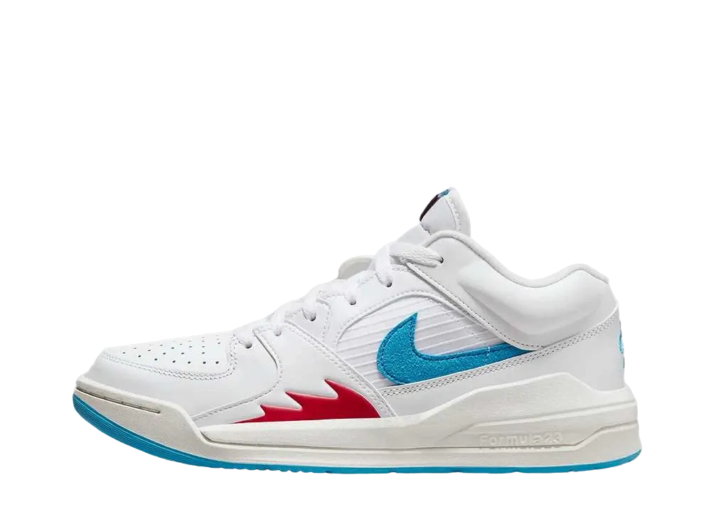 Nike Women's Jordan Stadium 90 "White/Sail/Gym Red/Dark Powder Blue"