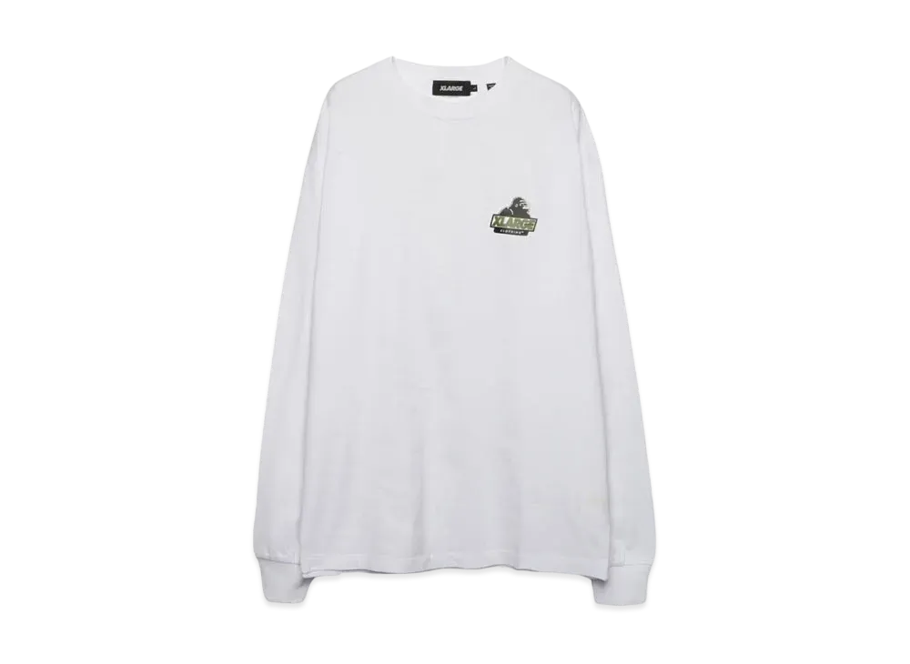 XLARGE SLANTED OG L/S TEE "WHITE"
