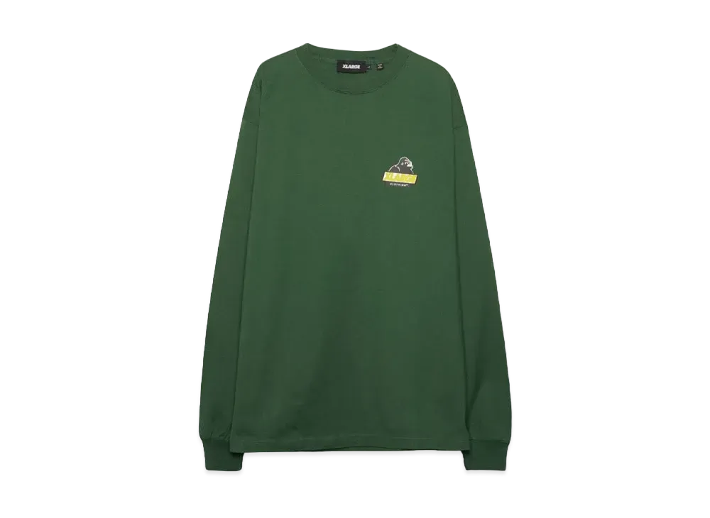 XLARGE SLANTED OG L/S TEE "GREEN"