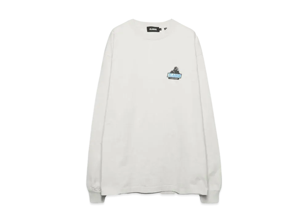 XLARGE SLANTED OG L/S TEE "GREY"