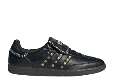 Wales Bonner × adidas Samba Studded "Core Black"