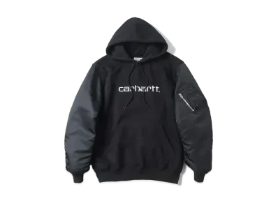 JUNYA WATANABE MAN x Carhartt Parka Customization Nylon Twill "Black"