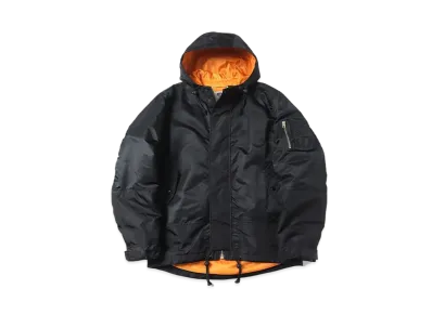 JUNYA WATANABE MAN x ALPHA MA-1 Customized Nylon Taffeta "Black"