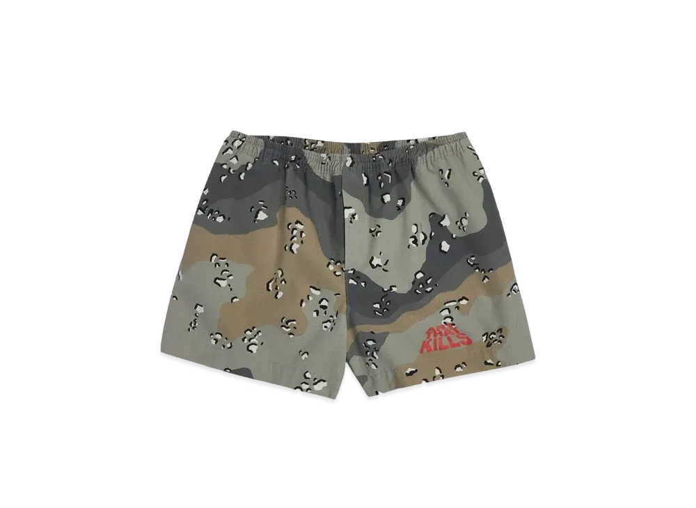 GALLERY DEPT. Atk Grey Camo Shorts "Grey Storm Camo"