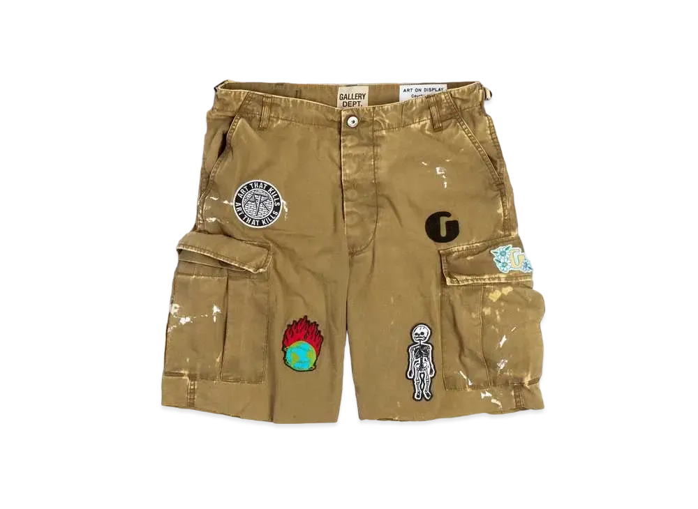 GALLERY DEPT. Kenzie Fatigue Cargo Shorts "Olive"
