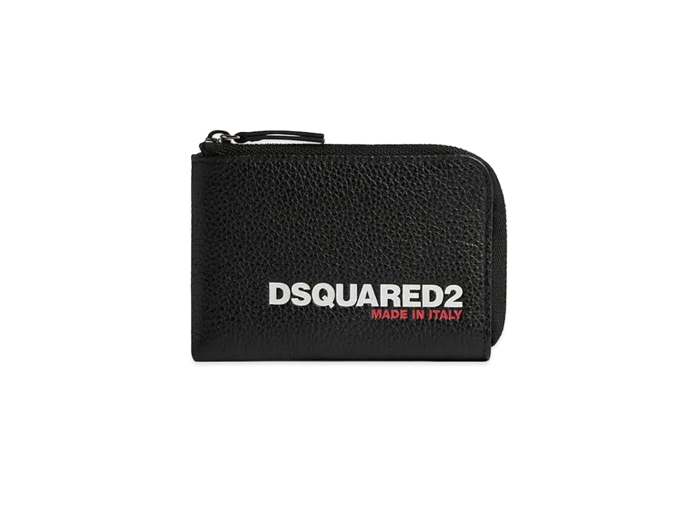 Dsquared2 Bob Zip Wallet "Black"