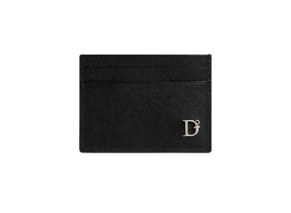 Dsquared2 D2 Statement Credit Card Holder "Black"