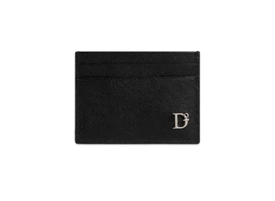 Dsquared2 D2 Statement Credit Card Holder "Black"