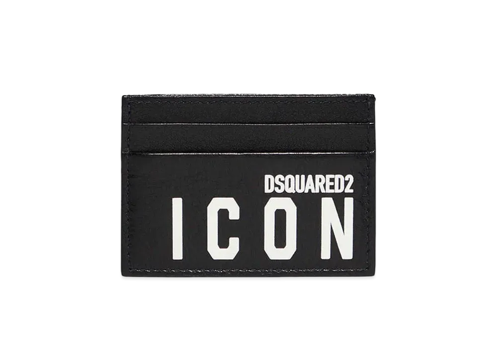 Dsquared2 Be Icon Credit Card Holder "Black"