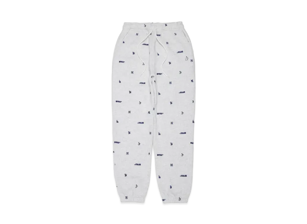 FR2 Full Pattern Icon Logo Embroidery Pants "Ash Gray"