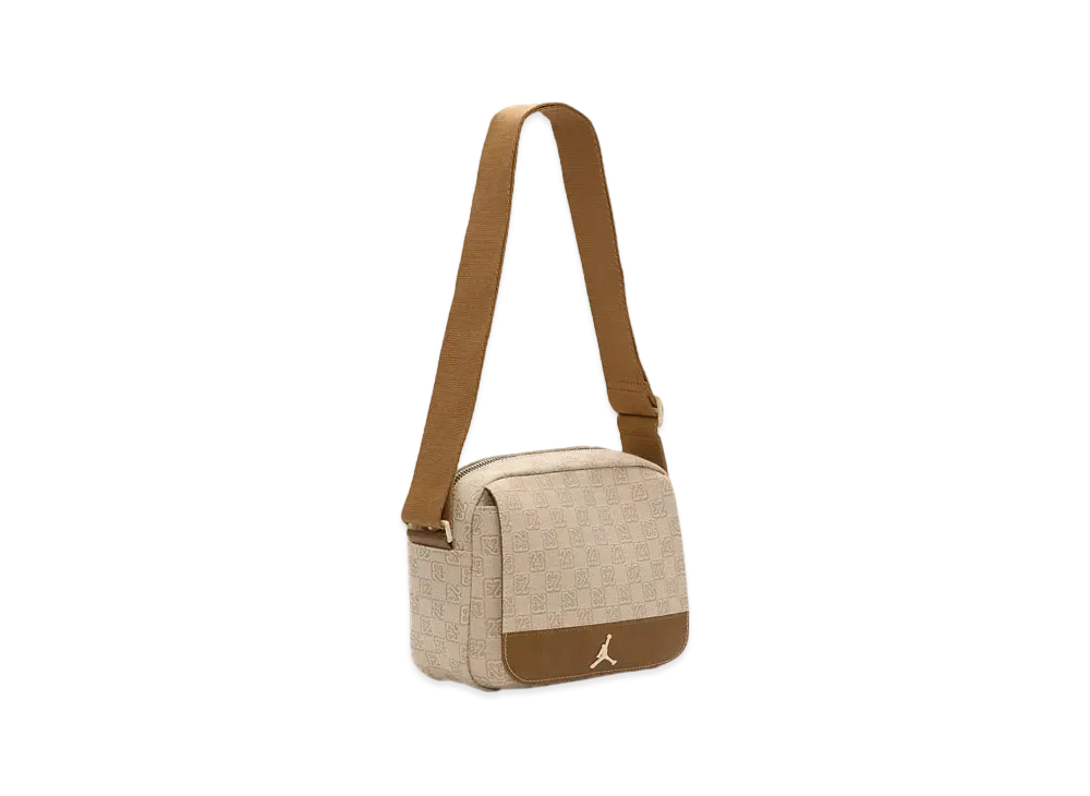 Nike Jordan Monogram Mini Messenger Bag "Coconut Milk"