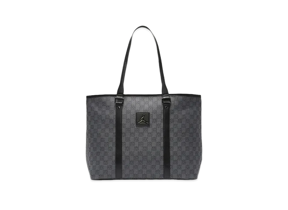 Nike Jordan Monogram Tote Bag "Dark Smoke Gray"