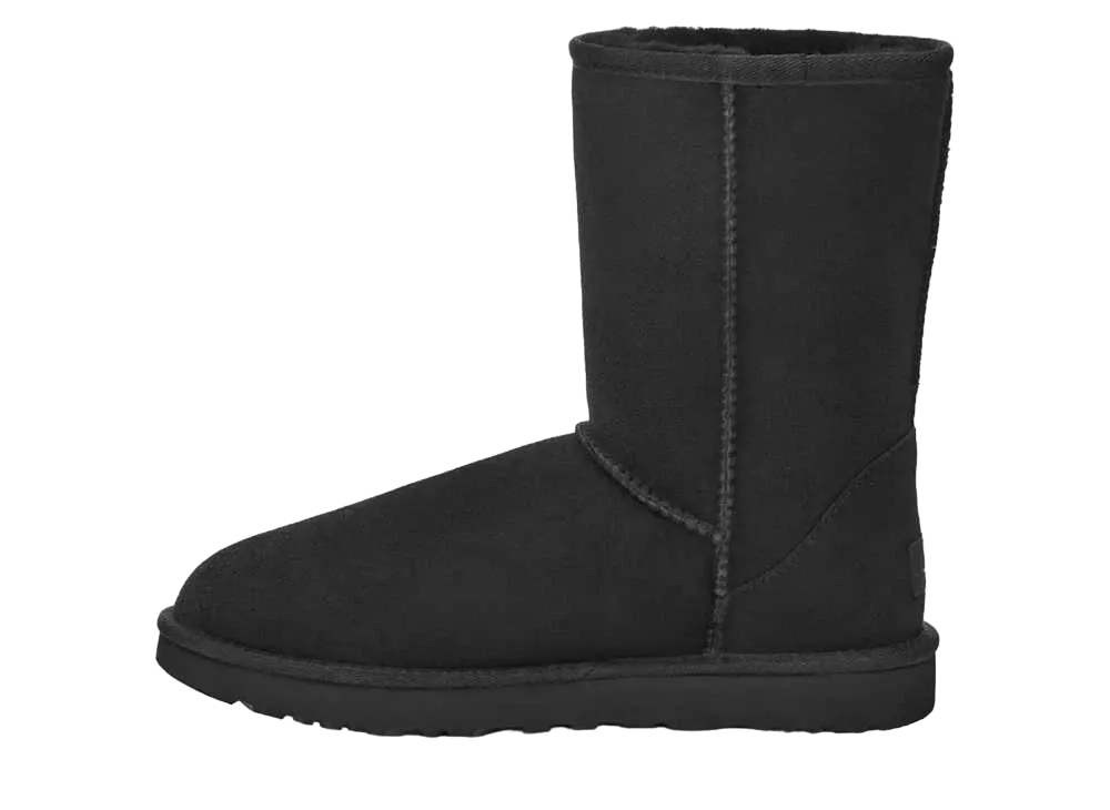 アグ ウィメンズ クラシック ショート 2 "ブラック"