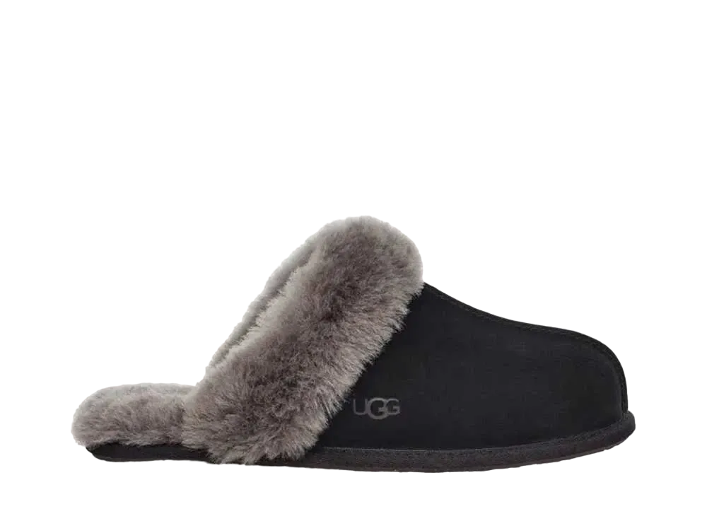 アグ ウィメンズ スカフェット2 "ブラック/グレー"