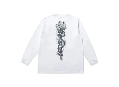 F.C.Real Bristol Year Of The Dragon Dragon Team L/S Tee "White"