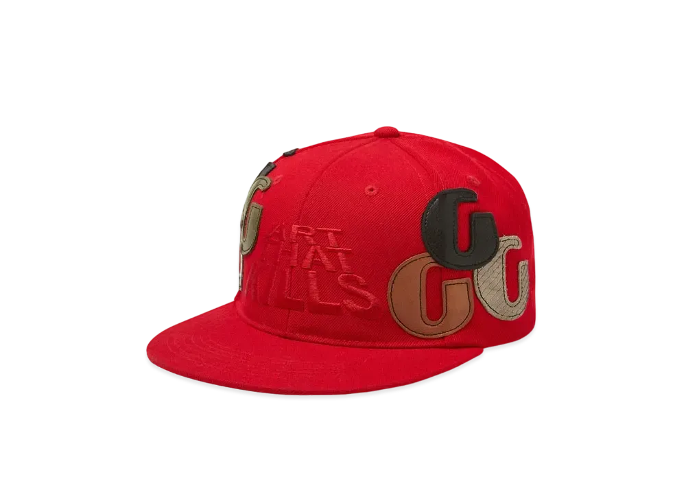 GALLERY DEPT. Atk G-Patch Fitted Cap "Red"