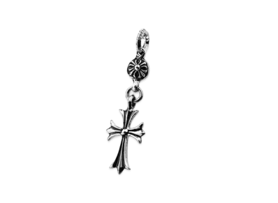 Chrome Hearts 1 Ball Tiny CH Cross Charm "Silver"