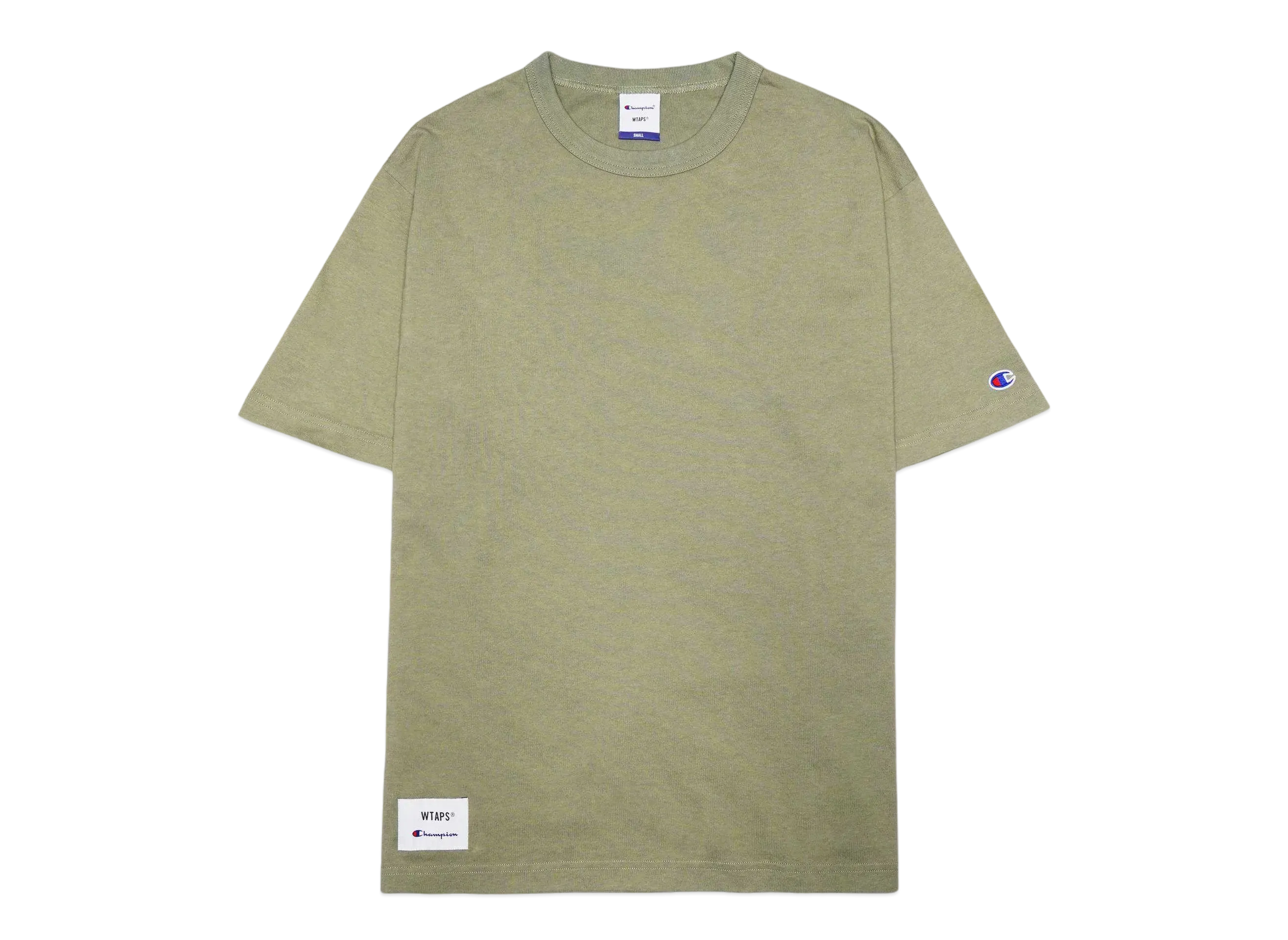 Wtaps ACADEMY / SS / COTTON. CHAMPION "Olive Drab" (672)