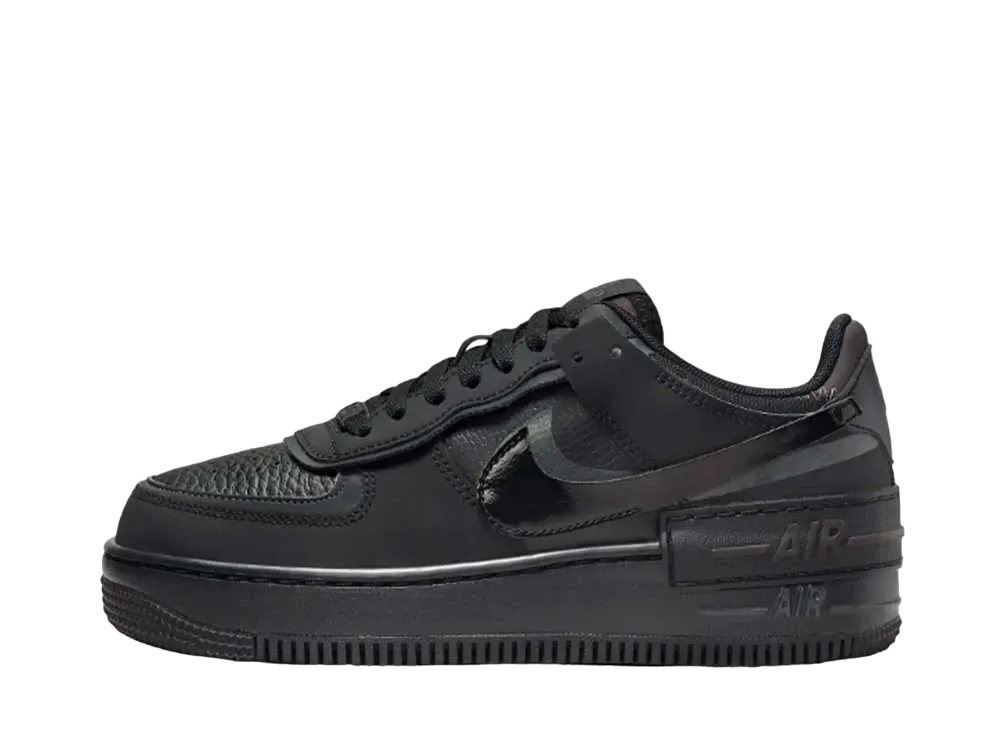 Nike Women's Air Force 1 Shadow "Black/Anthracite/Velvet Brown"