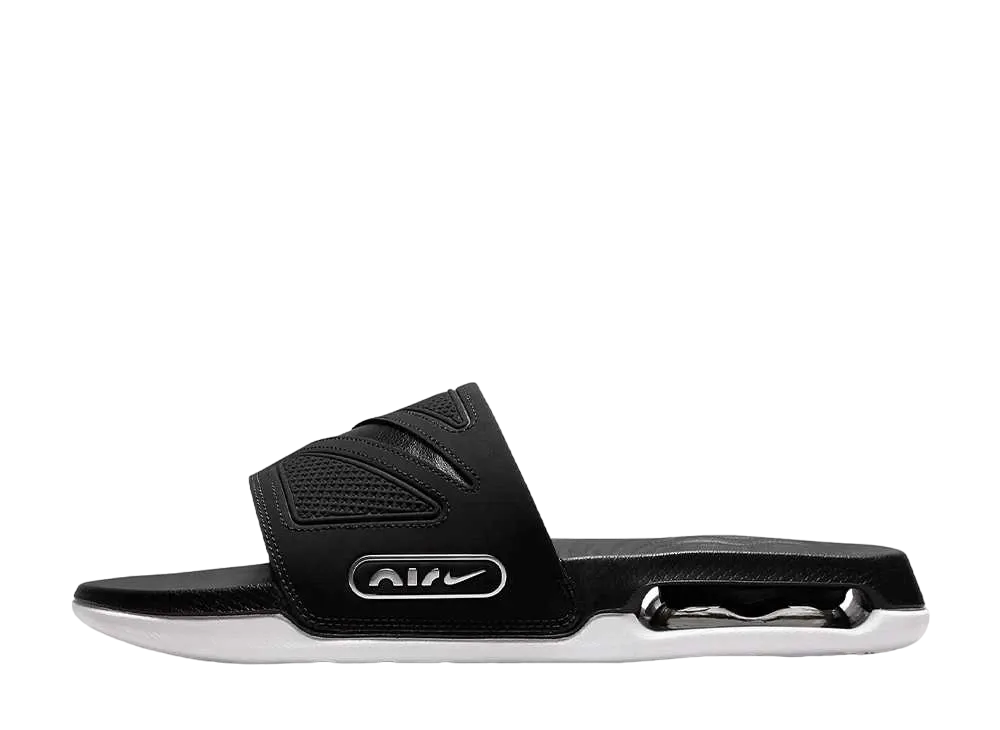 Nike Air Max Cirro Slide "Black/Metallic Silver/White"