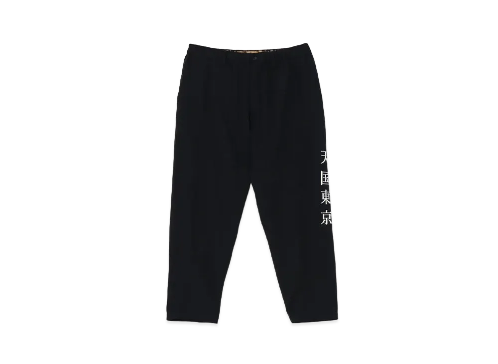 WILDSIDE YOHJI YAMAMOTO x WACKO MARIA TENGOKU TOKYO Wool Gabardine Pants "Black"