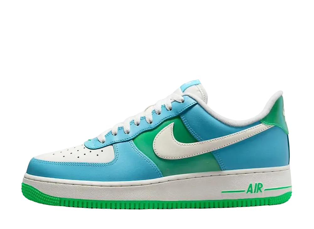 Nike Air Force 1 Low "Aquarius Blue/Sail/Green Shock/Vapor Green"
