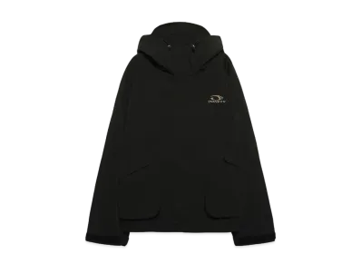 9090 Heisei Logo Tech Nylon Parka "Black"