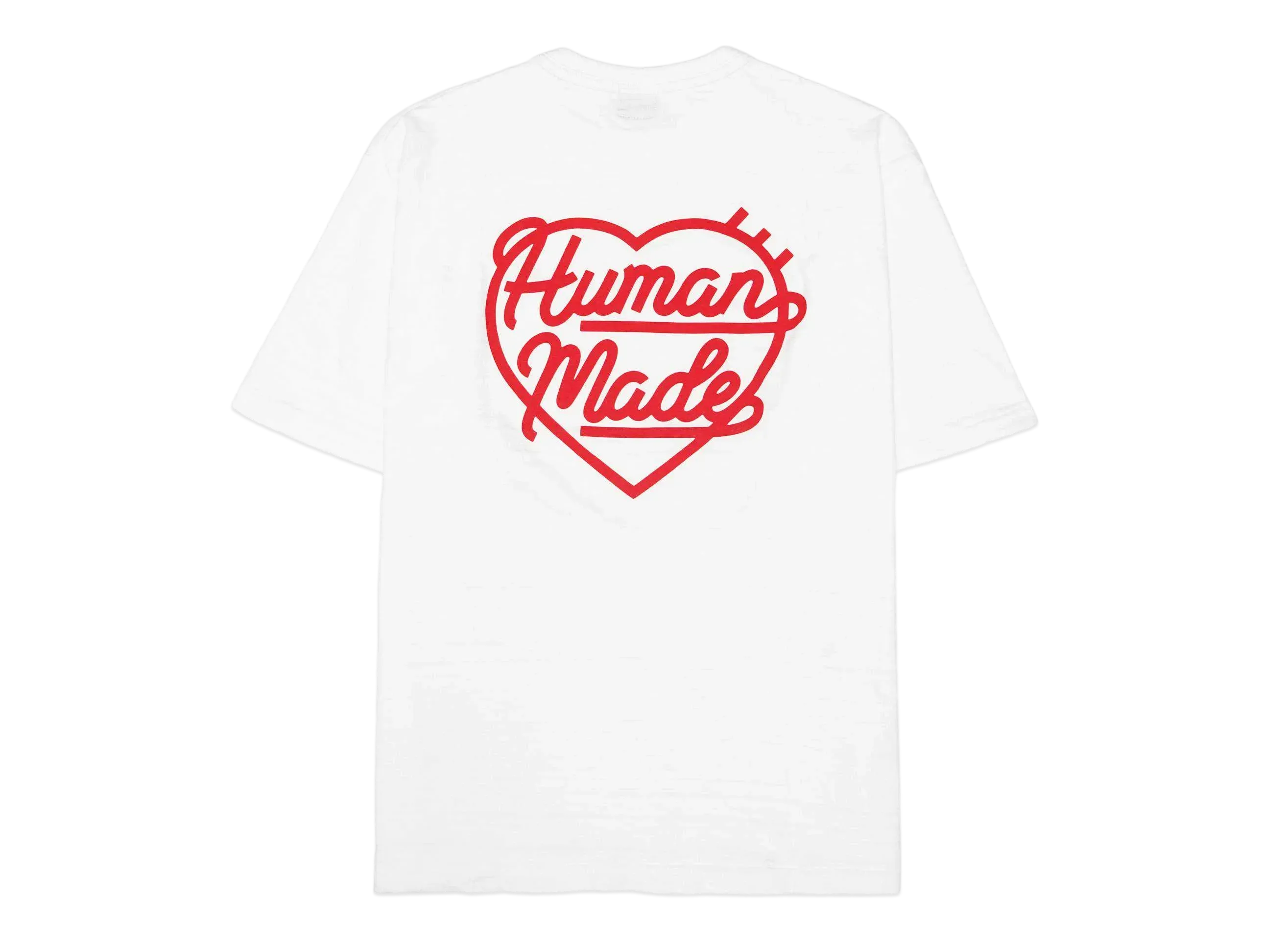 HUMAN MADE Heart Badge T-Shirt "White"