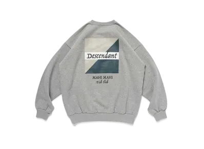 DESCENDANT Mahimahi Crew Neck "Gray"