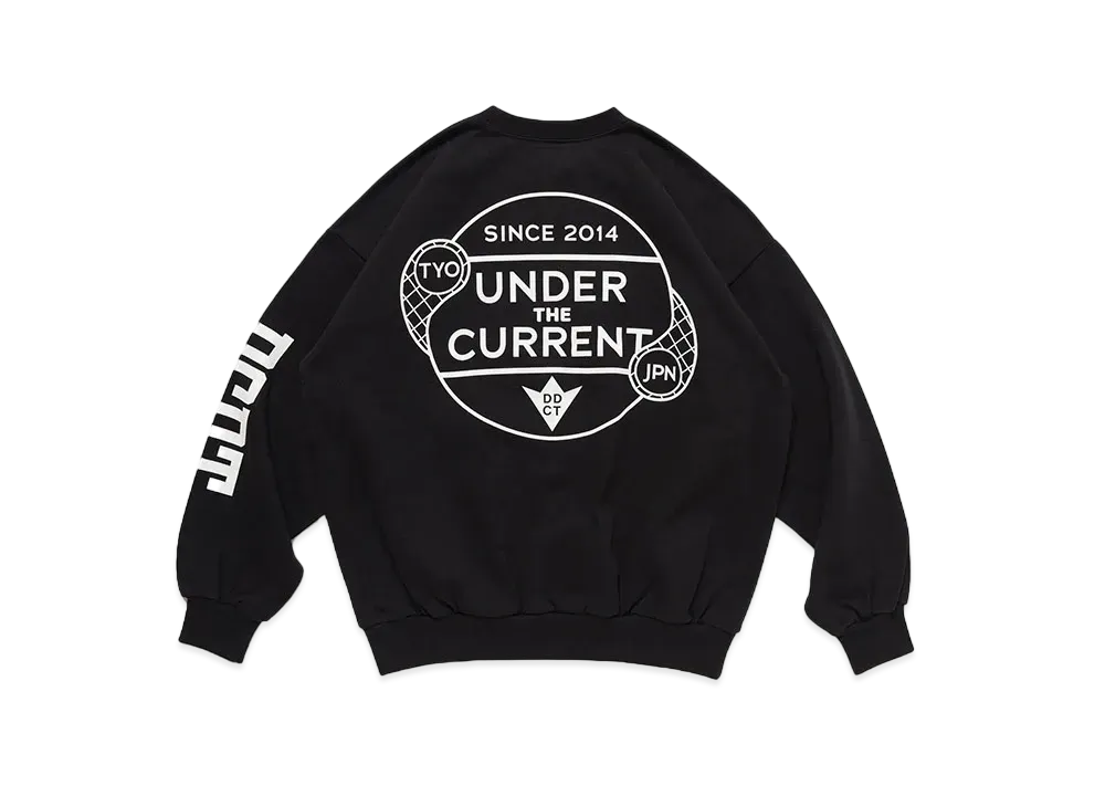 DESCENDANT Under the Current Crew Neck "Black"
