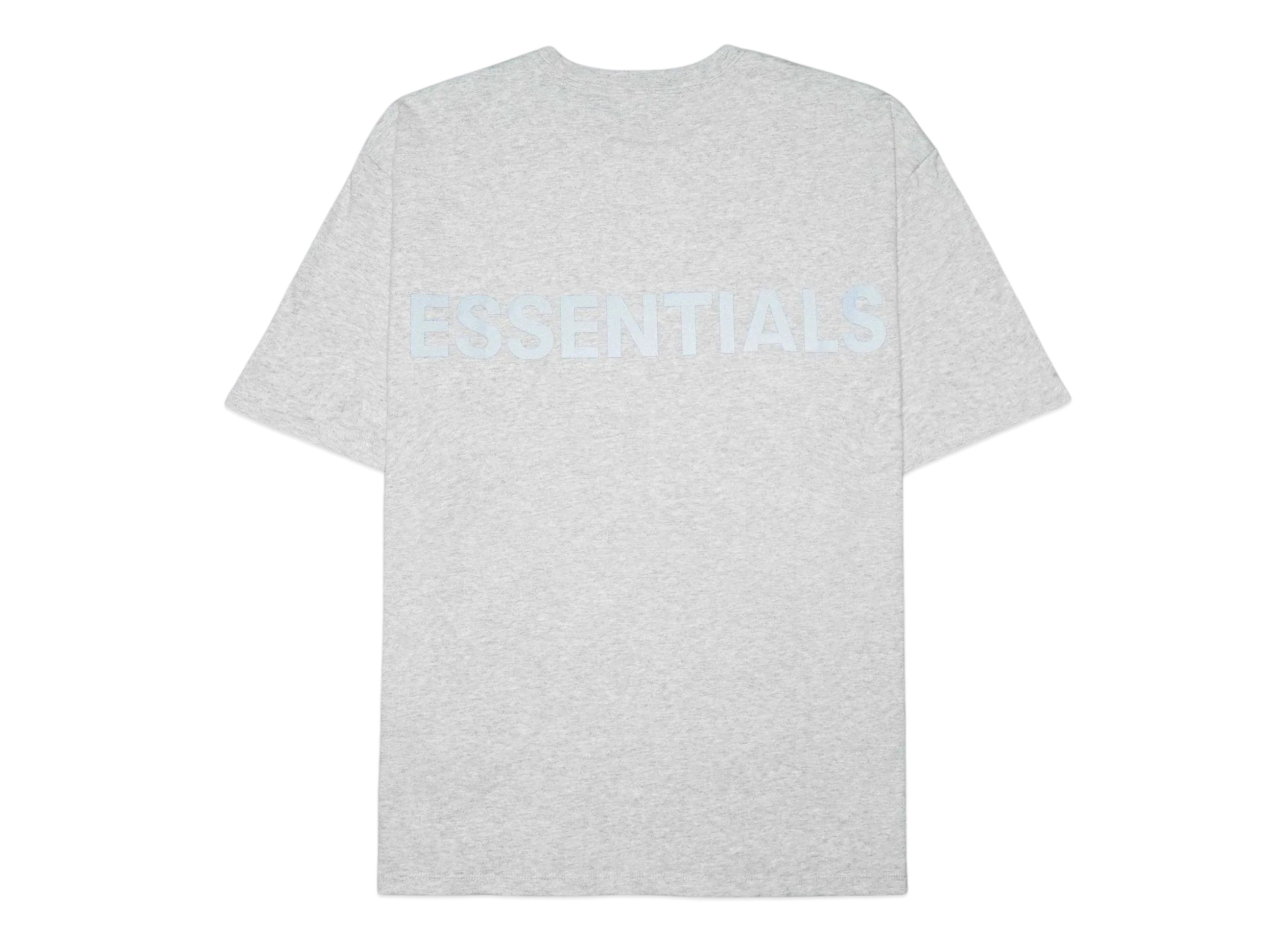 FEAR OF GOD ESSENTIALS 3M Logo Boxy T-Shirt "Light Grey"