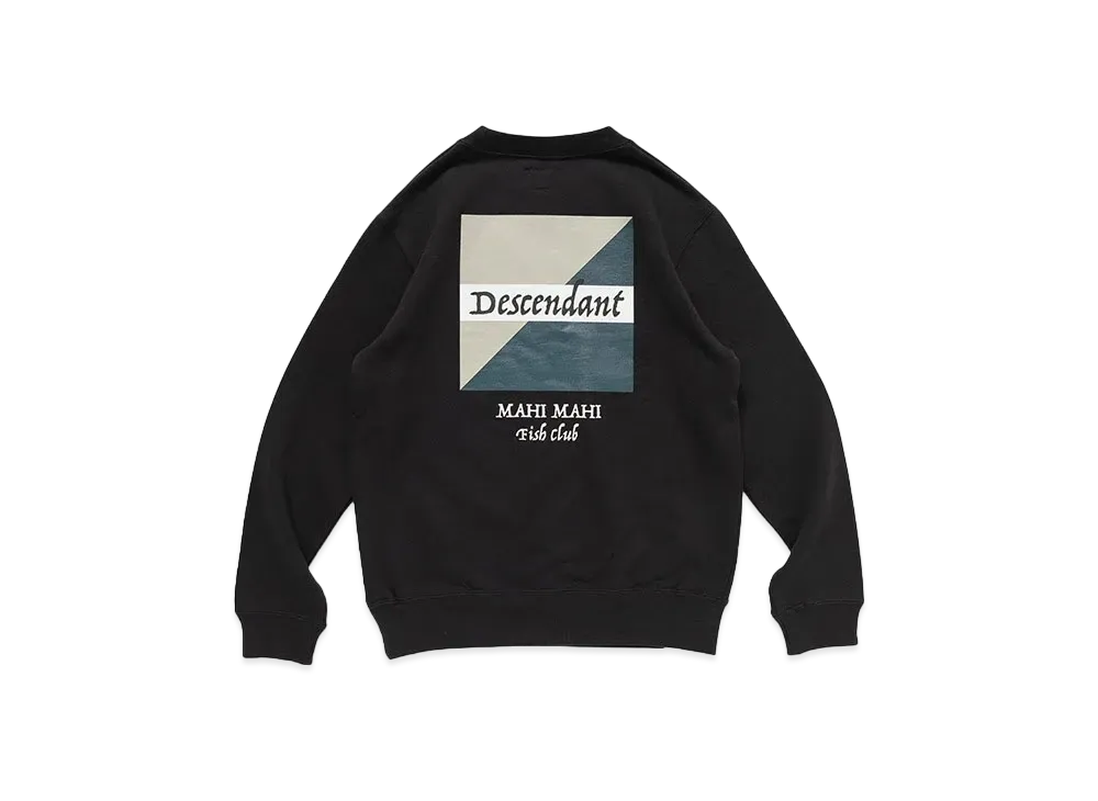 DESCENDANT Mahimahi Crew Neck Kids "Gray"