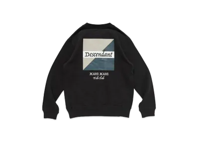 DESCENDANT Mahimahi Crew Neck Kids "Gray"