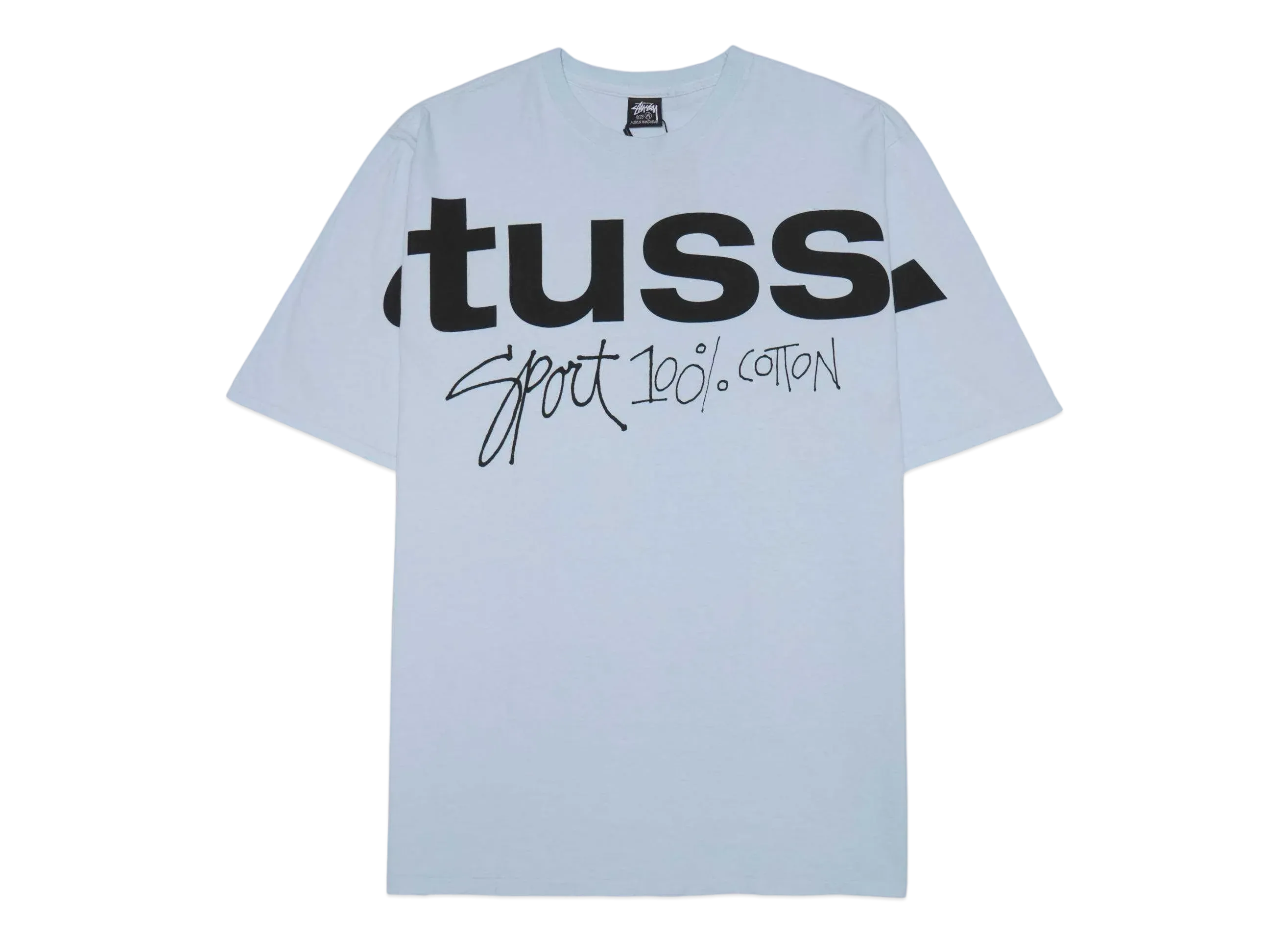 Stussy Sport 100% Pigment Dyed Tee "Sky Blue"