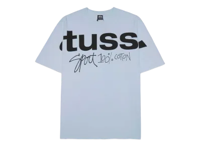 Stussy Sport 100% Pigment Dyed Tee "Sky Blue"